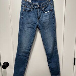 GAP Women's Size 4 Regular True Skinny Mid Rise Jeans